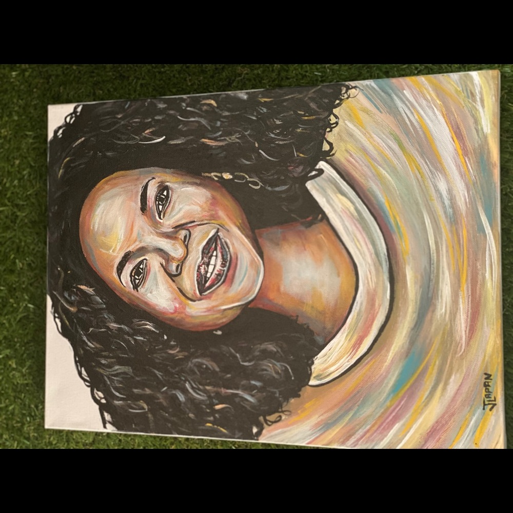 Oprah Winfrey painting